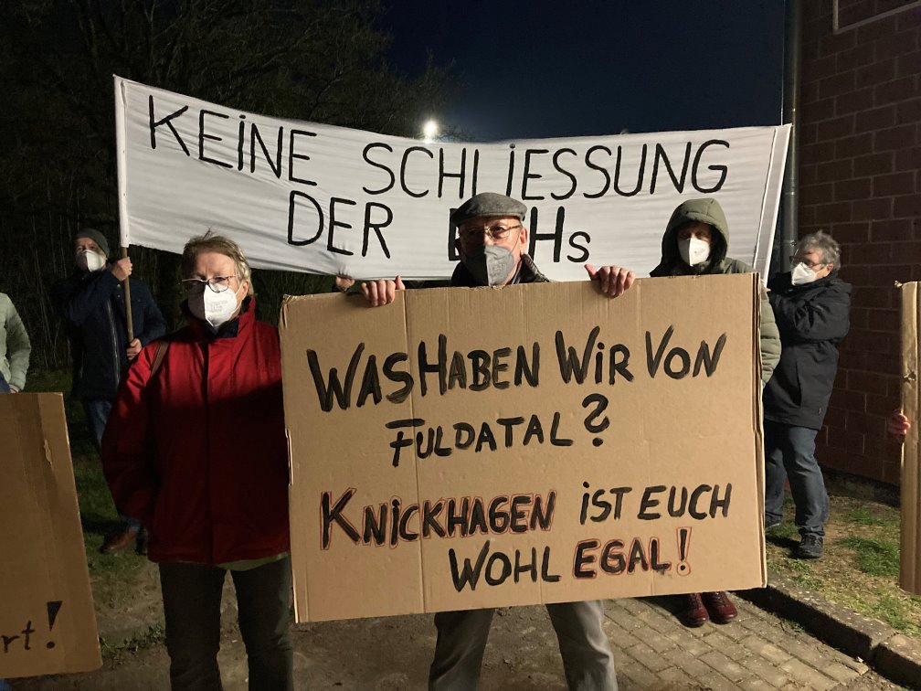 Keine Schließung der DGH