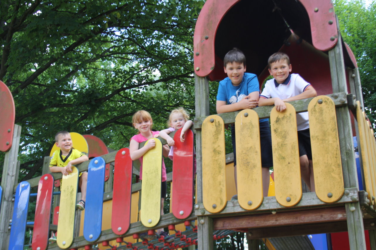 Die Kindern hatten dennoch Spaß!